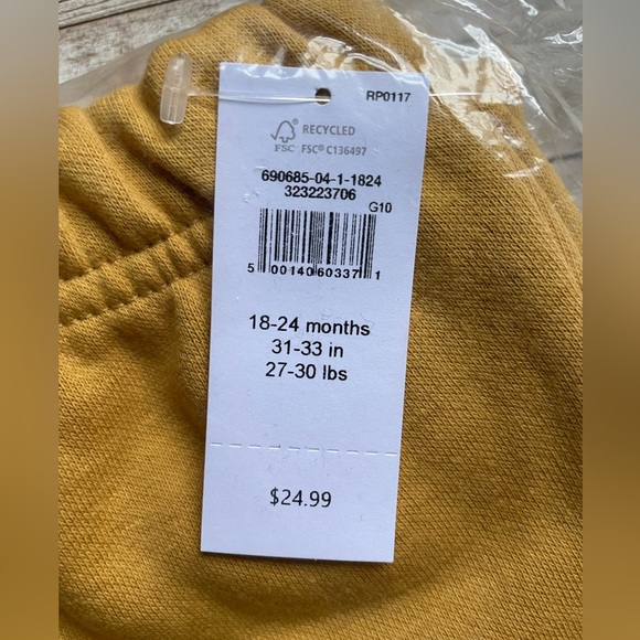 🆕 GAP Kids Baby Toddler Boys babyGap Relaxed Logo Pull-On Joggers 18-24M - Picture 4 of 16